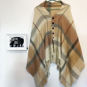 Poncho scarf